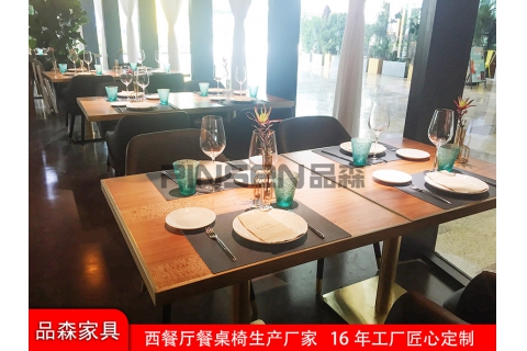 雞西實(shí)木西餐廳家具價格