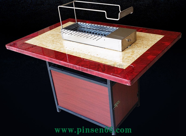 自動翻轉(zhuǎn)燒烤桌