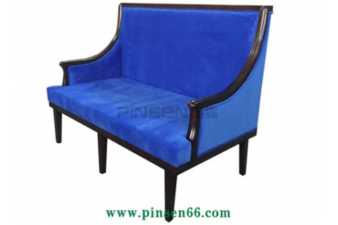 布藝實木餐廳餐桌椅卡座沙發(fā)