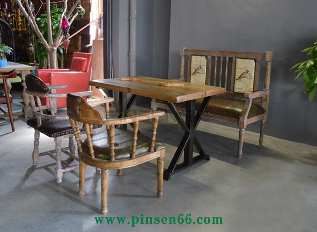 咖啡廳餐桌椅卡座